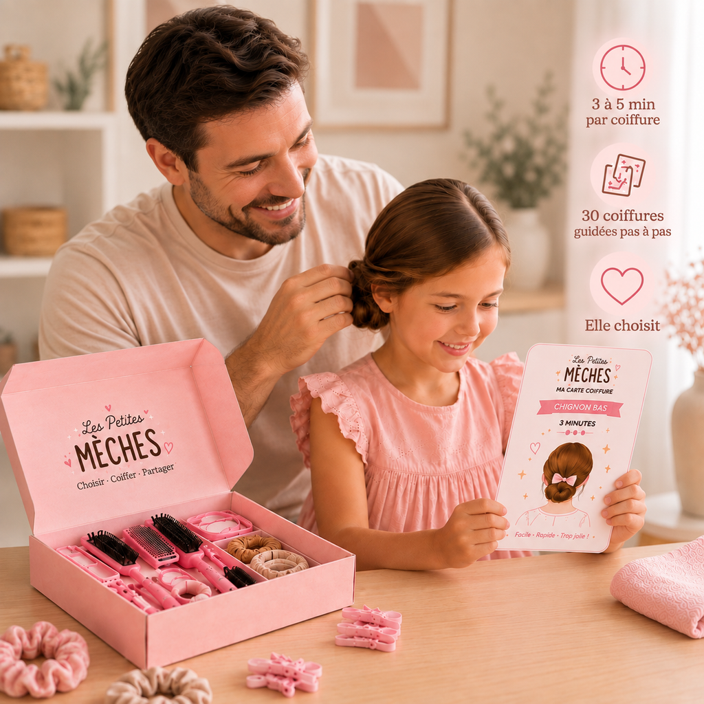 Coffret coiffure enfant – Simplifiez vos matins